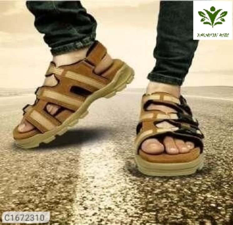 Men's trending leather sandal uploaded by Fashion hub on 11/7/2021