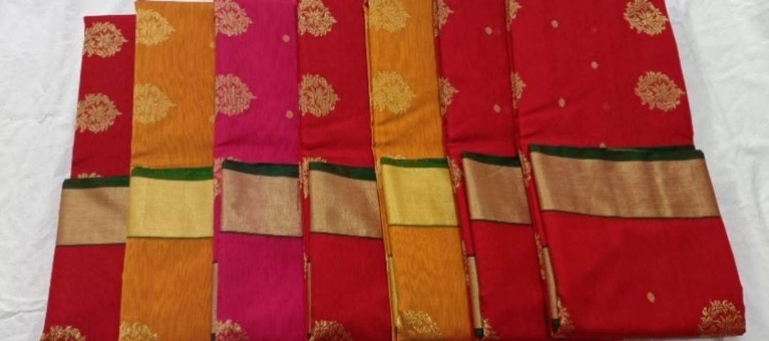 Chanderi handloom saree pure silk