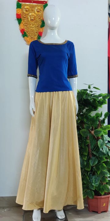 Skirt & top uploaded by Ganga fashion designer studio on 11/7/2021