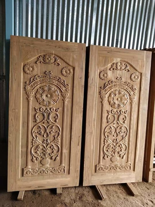 Teak wood full carving  door  uploaded by business on 11/7/2021