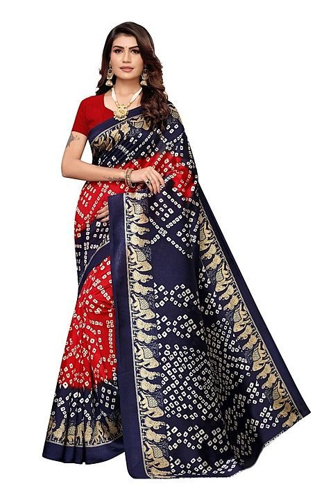 Beautiful Bandhani Printed New Saree

For Women's Bandhani Printed Art Silk Saree with Blause 
 uploaded by business on 9/19/2020