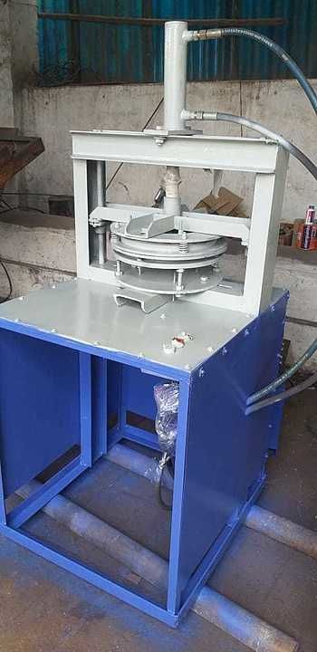 Product image with price: Rs. 48000, ID: paper-plate-single-die-electronic-press-operation-machine-a4121160