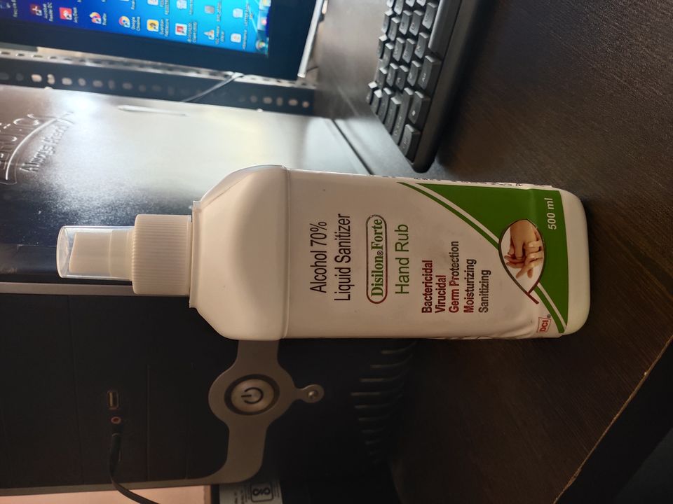 Hand sanitizer 500ml spray uploaded by business on 11/8/2021