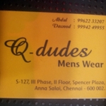Business logo of Qdudes