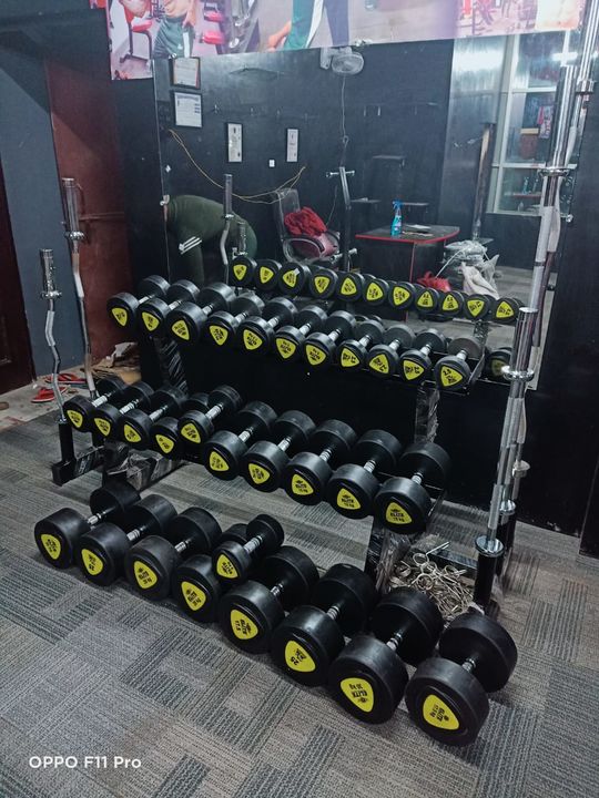 Triangle dumbbell uploaded by business on 11/8/2021