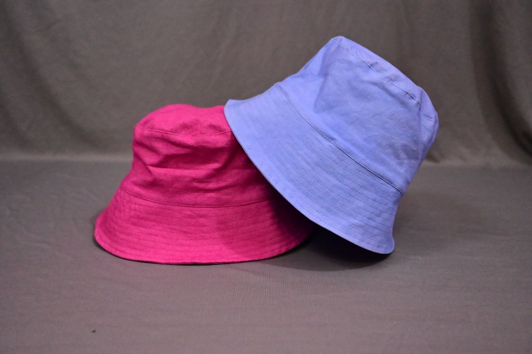 Pink & pastel blue bucket hat combo uploaded by business on 11/8/2021