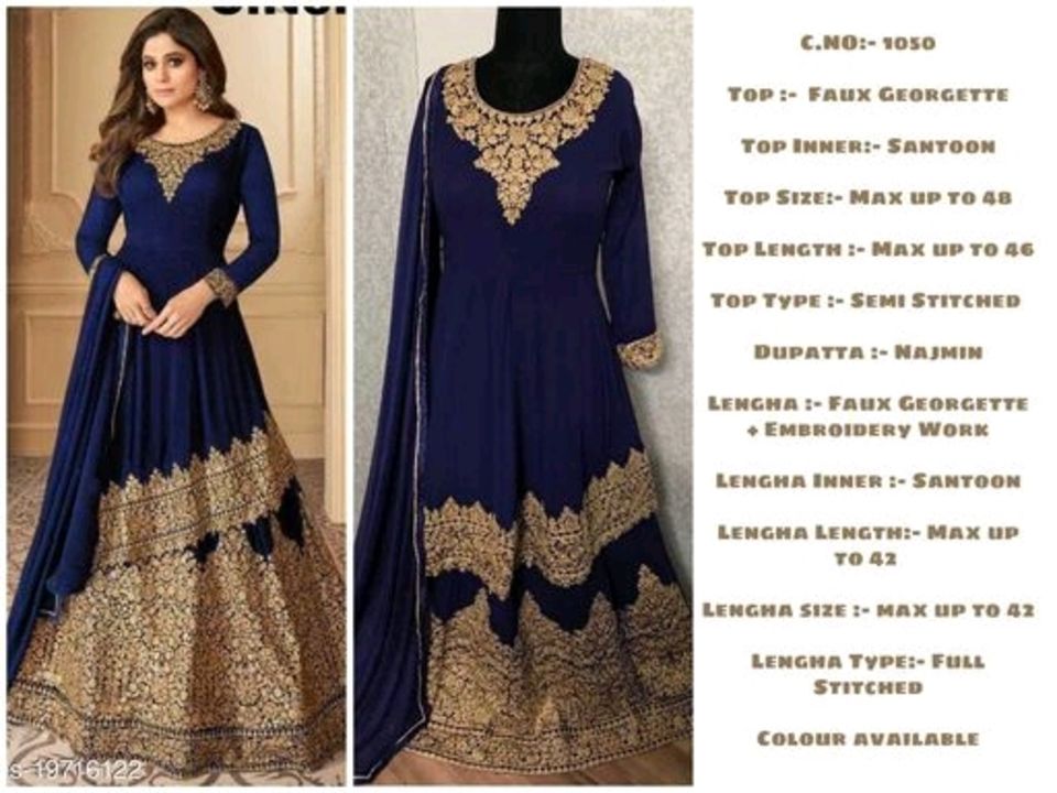 Post image Designer women's lehenga with dupatta 😍Only Rs1999✅Limited stock shop now😍✅