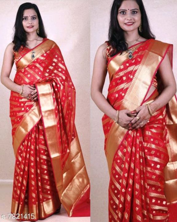 Art silk uploaded by Nisa Sarees on 11/8/2021