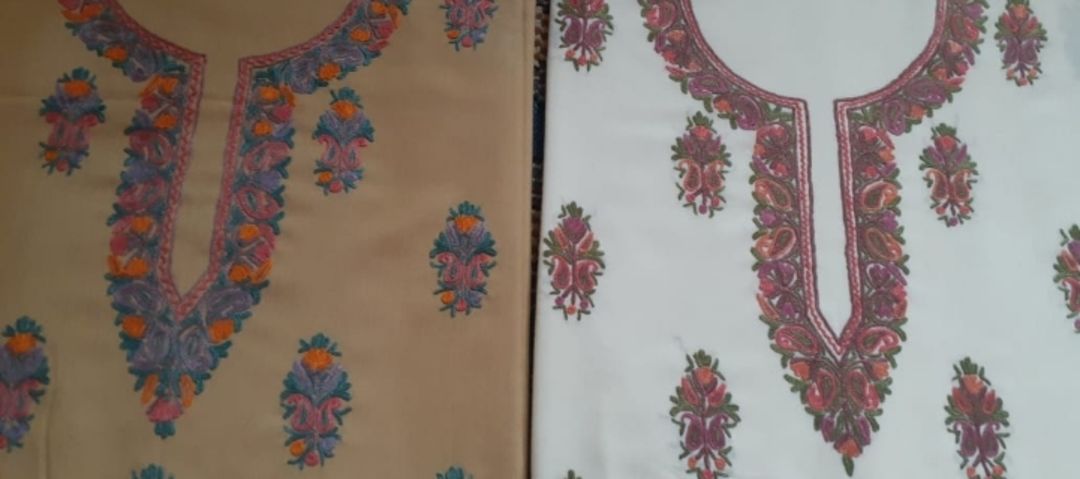 Embroidery suits and sarees