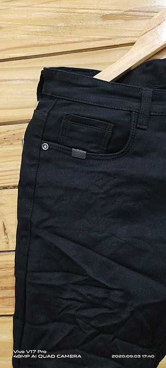 Size-28to34....z black jeans for man uploaded by K.R. Garment on 9/19/2020