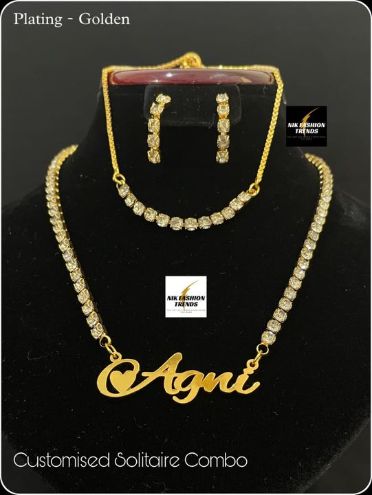 Customize necklace  uploaded by TRENDZ O BLENDZ on 11/8/2021