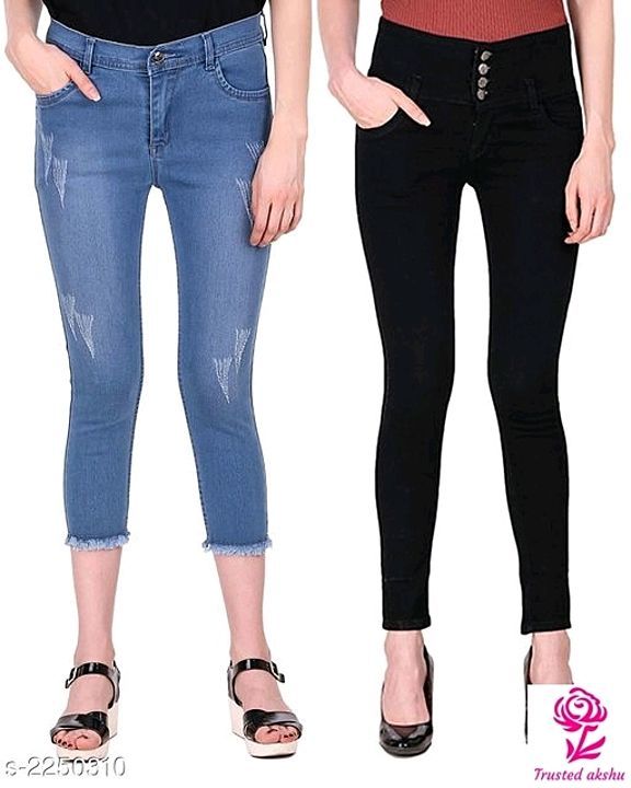 Stylish women jeans uploaded by business on 6/4/2020