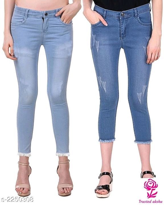 Stylish women jeans uploaded by Trusted akshu on 6/4/2020