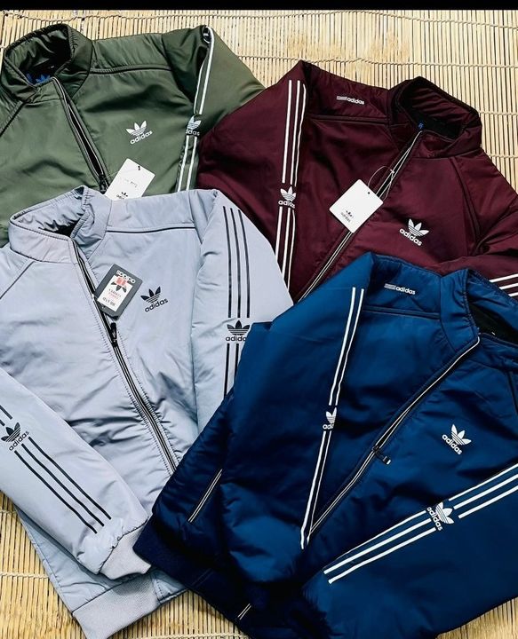 Post image 😍😍😍😍😍
Adidas 
Surplus premium 🤩10@ quality
Full sleev jackets 
Soft finish 
Inside fully net🤡
Size - M, L ,XL , XXL
Price - 999 Free Shipping only 🥳
😍😍😍😍😍
Resellers most welcome...less price for resellers only..