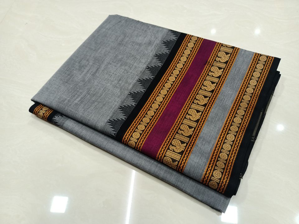 Fancy Cotton Sarees uploaded by COTTON SAREES on 11/9/2021