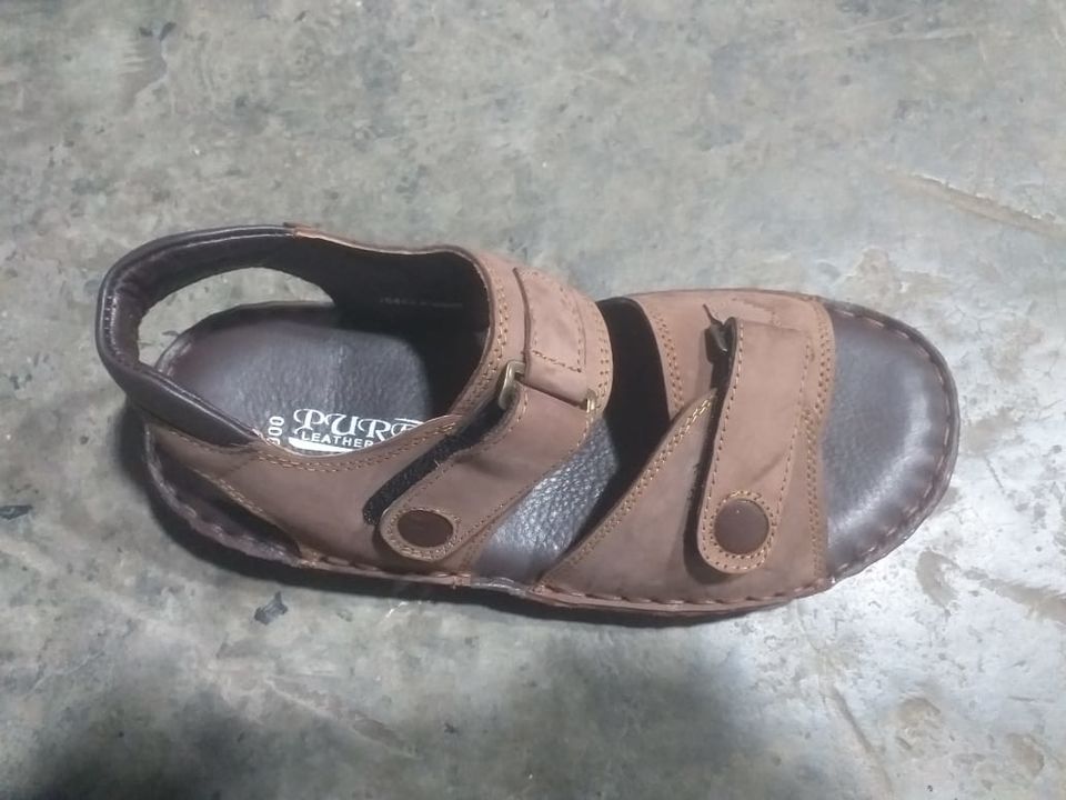 Leather floater uploaded by Imam Traders on 11/9/2021