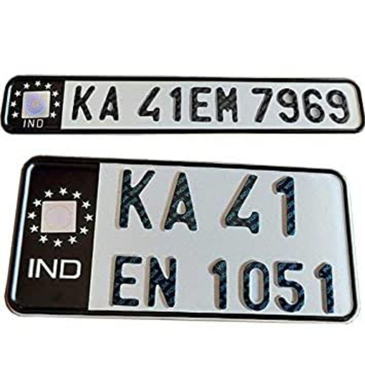 Number plates uploaded by Sticker slides on 11/9/2021