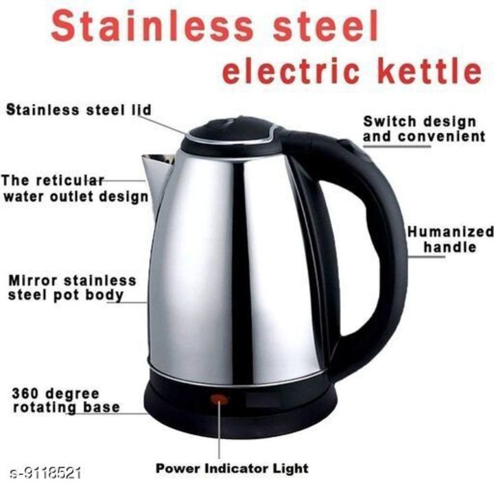 Catalog Name:*Best Quality Electric Kettle* uploaded by business on 11/9/2021