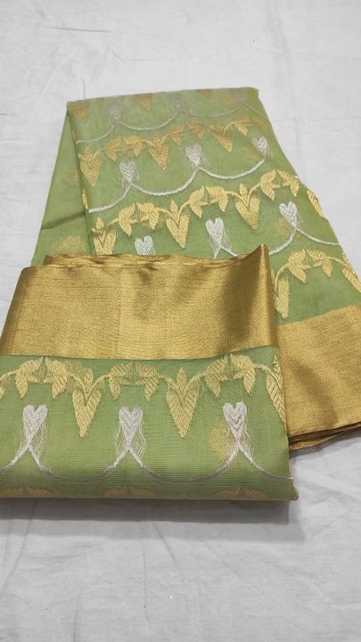 Available new kataan silk chanderi handloom saree uploaded by business on 11/9/2021