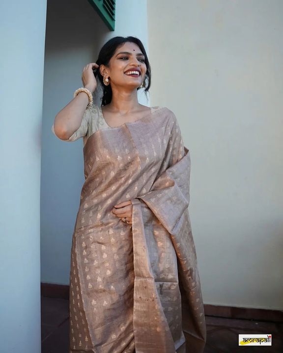 Semi linen silk saree uploaded by N A HANDLOOM FABRICS on 11/9/2021