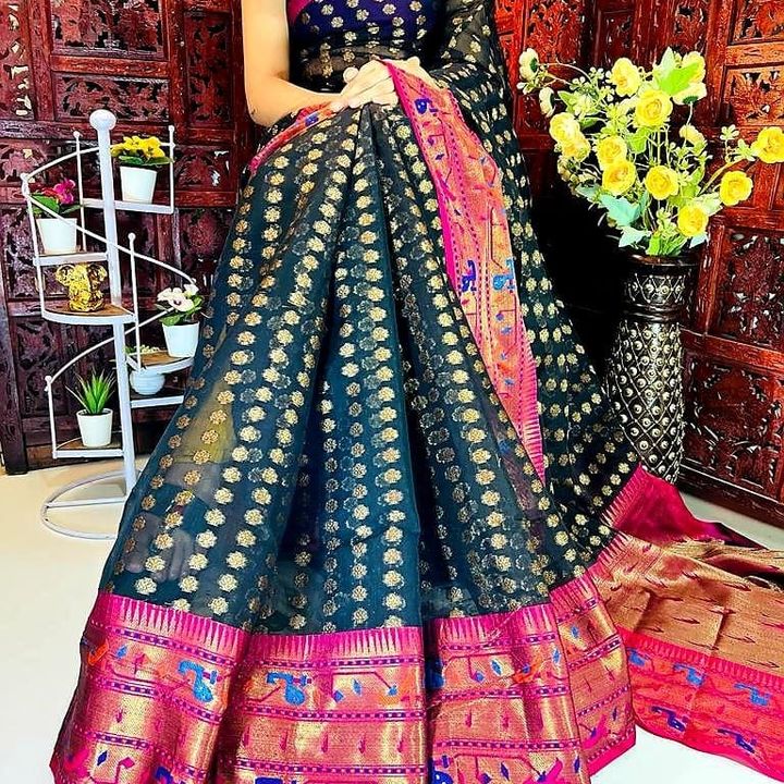 Soft cotton saree uploaded by SaRa Creations on 11/9/2021