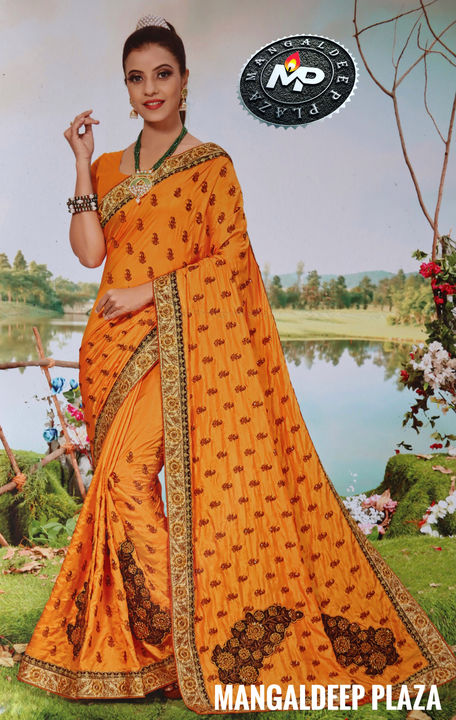 FANCY LATEST TRENDING SAREE uploaded by business on 11/9/2021