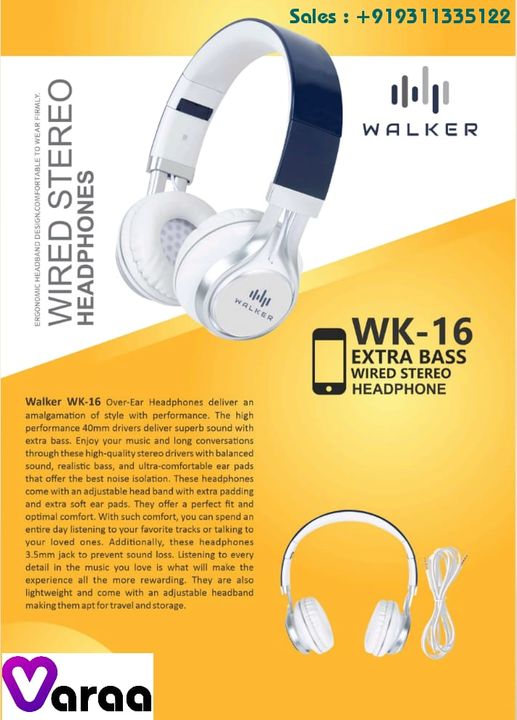Walker Wired headset uploaded by business on 11/9/2021