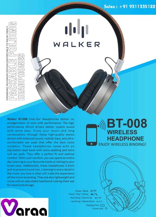 Walker Wireless Headset  uploaded by business on 11/9/2021