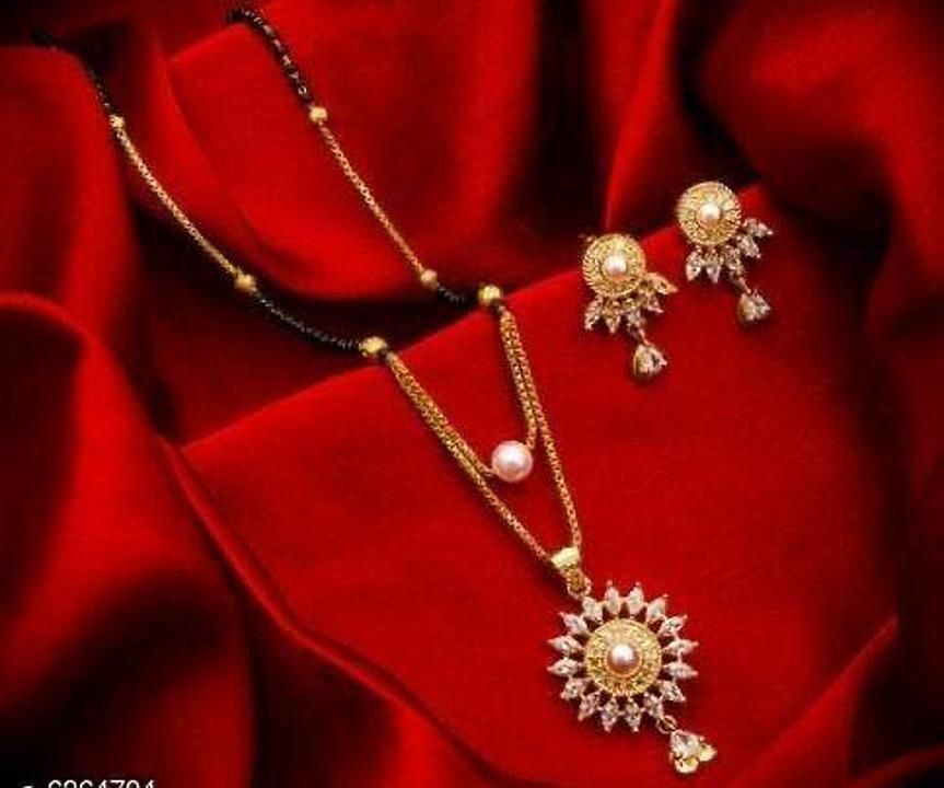 Mangalsutra with earing uploaded by JD brand on 9/20/2020