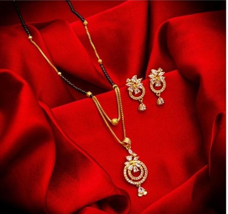 Mangalsutra with earing uploaded by business on 9/20/2020