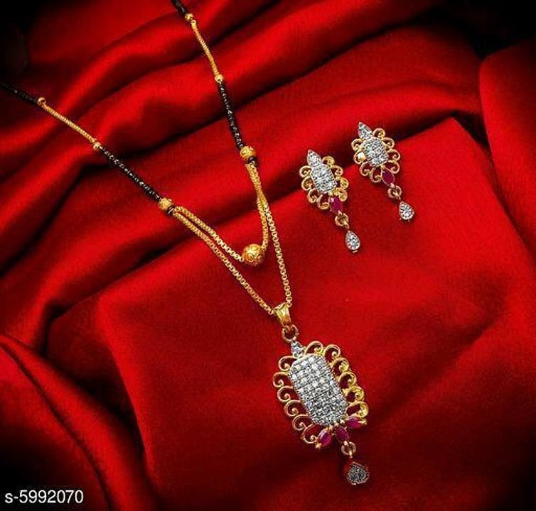 Mangalsutra with earing uploaded by JD brand on 9/20/2020