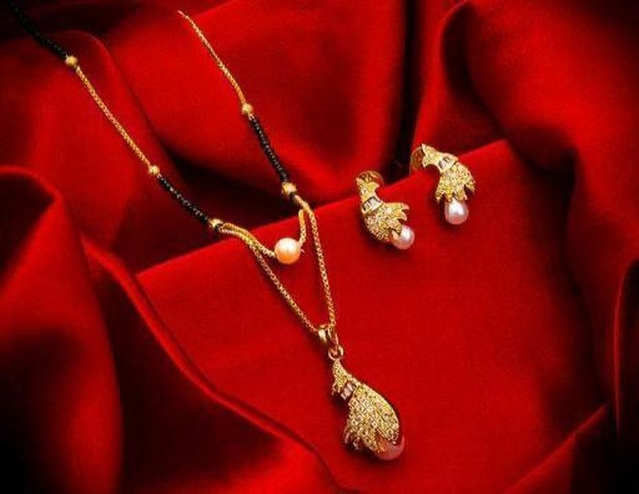 Mangalsutra with earing uploaded by business on 9/20/2020