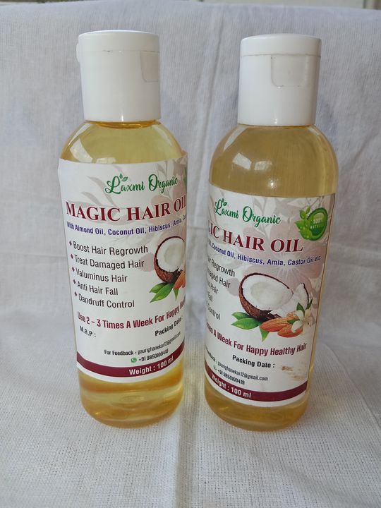 Magic Hair oil  uploaded by Laxmi Organic on 11/10/2021