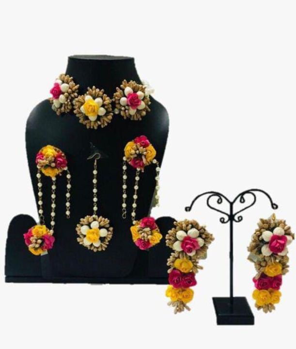 Floral Haldi Jewelry  uploaded by business on 11/10/2021