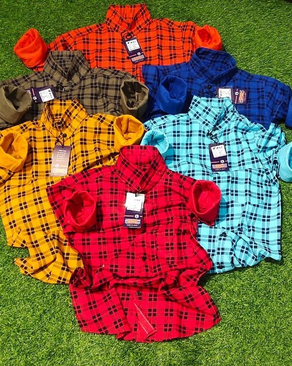 Checks shirt  uploaded by Epic garment on 11/10/2021