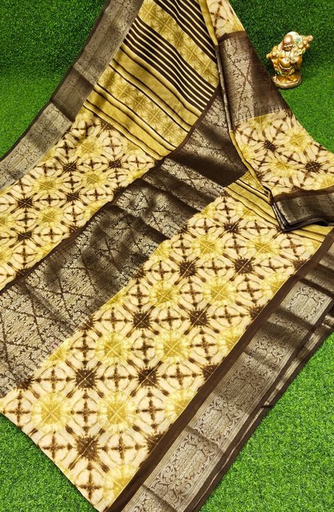 Chenderi soft silk saree uploaded by business on 11/10/2021