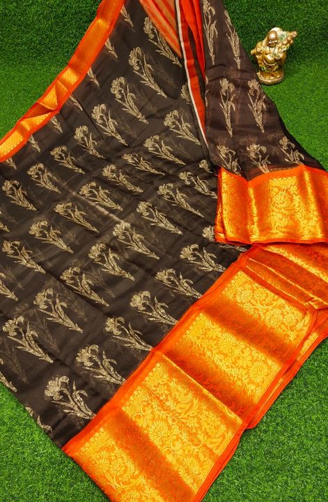 Chenderi soft silk saree uploaded by SRI KRISHNA HANDLOOMS UPPADA on 11/10/2021
