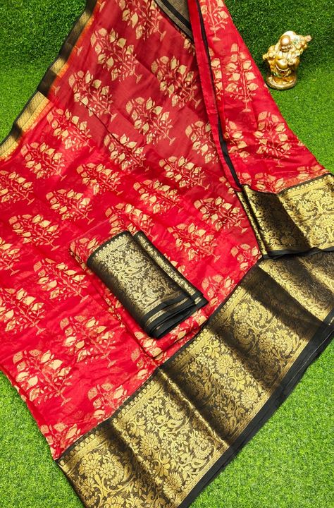 Chenderi soft silk saree uploaded by business on 11/10/2021