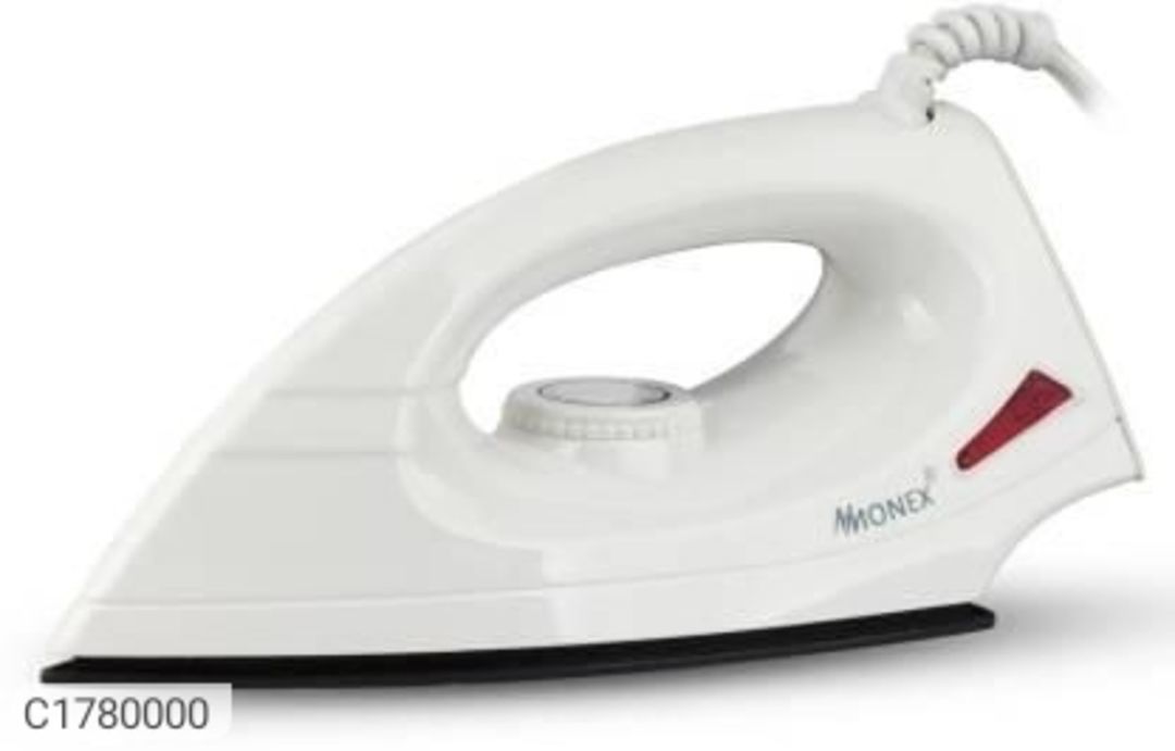 Monex New Latest Range 1000 W Dry Iron /1100 W uploaded by Online Shopping in India on 11/10/2021