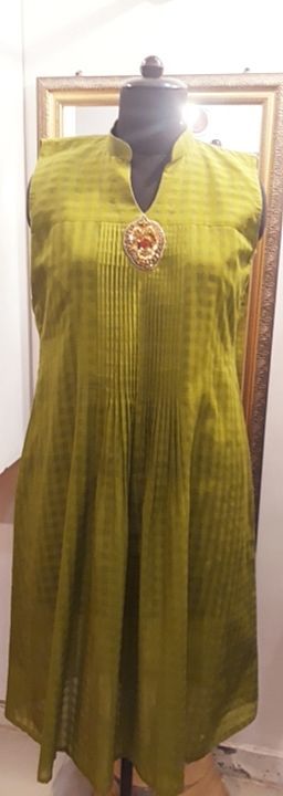  Chanderi tunic uploaded by business on 9/20/2020