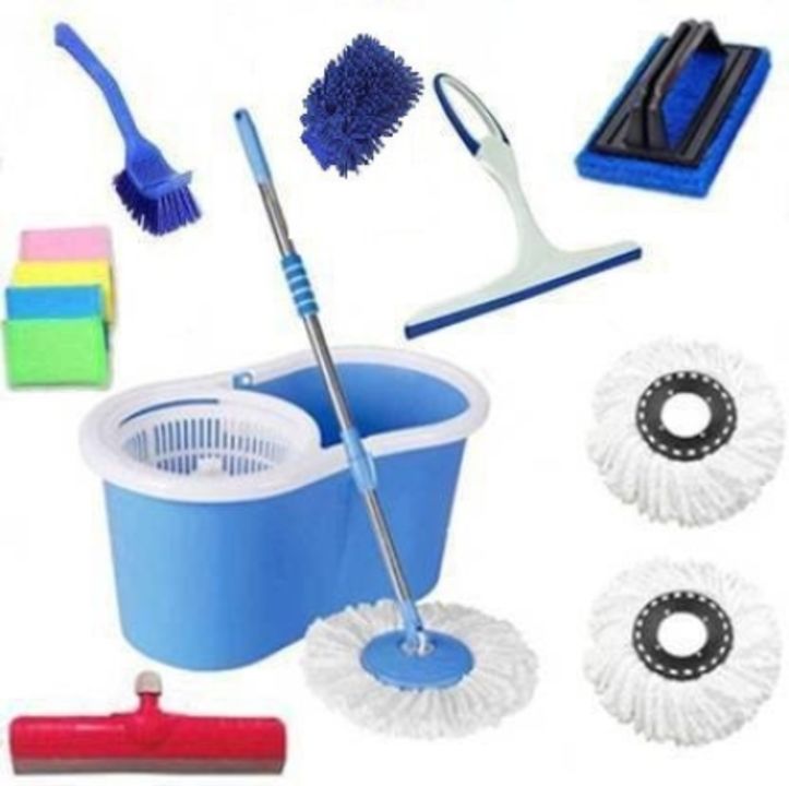 EUFLORIA House Hold cleaning bucket mop set combo uploaded by Hemanarshit store on 11/10/2021
