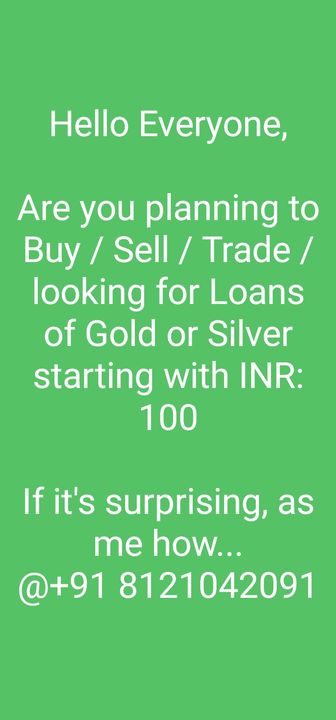 Post image Hello Everyone,
Please go through my post and ping me whichever you are interested.
Thanks &amp; RegardsT Rangaa RaoCell # +91-9949999067