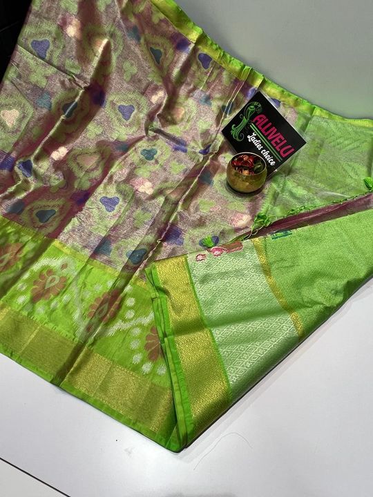 *🌸🌸ALLIVELU🌸🌸*

💃Wow!! Light weight tissue Pochampally saree…

💃Traditional colour double side uploaded by Mokshth collection on 11/11/2021