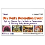 Business logo of Dev party decoration EVENT