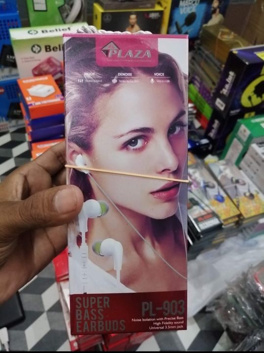 Post image I want 100 Pieces of I want to buy Plaza Brand Earphones.
Below is the sample image of what I want.