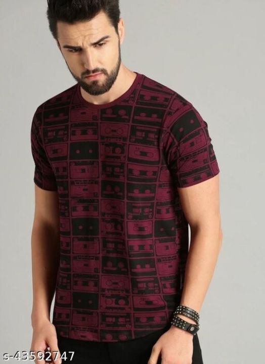 Men's stylish cotton t-shirts uploaded by business on 11/11/2021