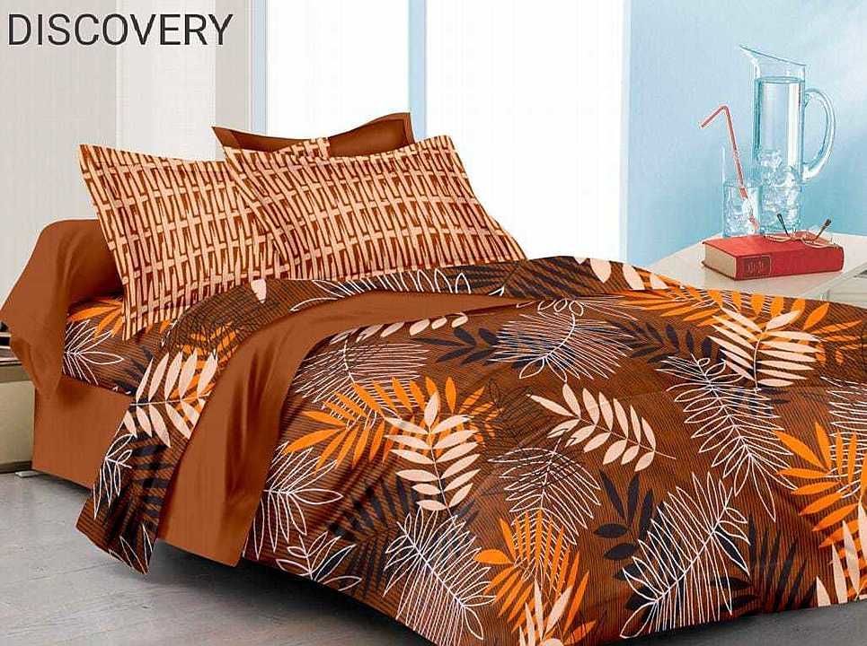 _NEW ARRIVALS_ ❤😍

✨ *DISCOVERY D/B 1+2*

• *SIZE* 90/100 (INCHES)

• 2 Beautiful Pillow Covers 

• uploaded by shivaay online on 9/20/2020
