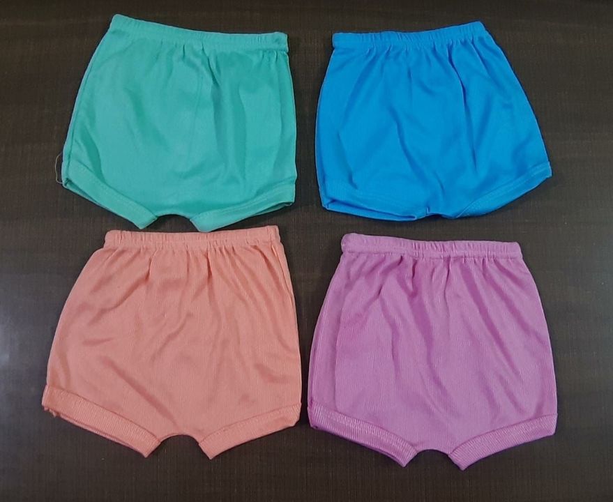 Post image 20 Rs per piece
Baby shorts (3 to 9 months) 
MOQ 200 pcs
5 colors
10 pcs per packing