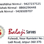 Business logo of Balaji sarees