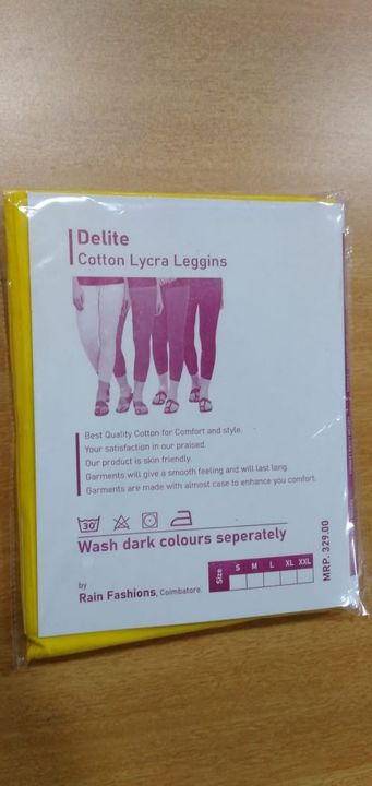 Cotton Lycra Leggings uploaded by Rain Fashions on 11/11/2021